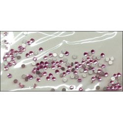 Strass roses reflets 1.2mm