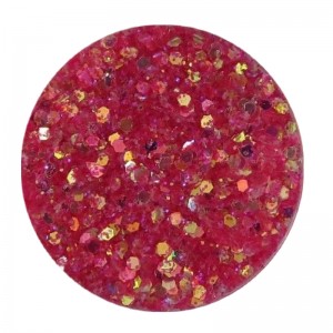 Mix paillettes rouges reflets