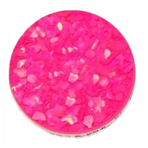 Coquillages rose fluo