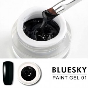 Gel Paint 01 Noir en pot 8Ml